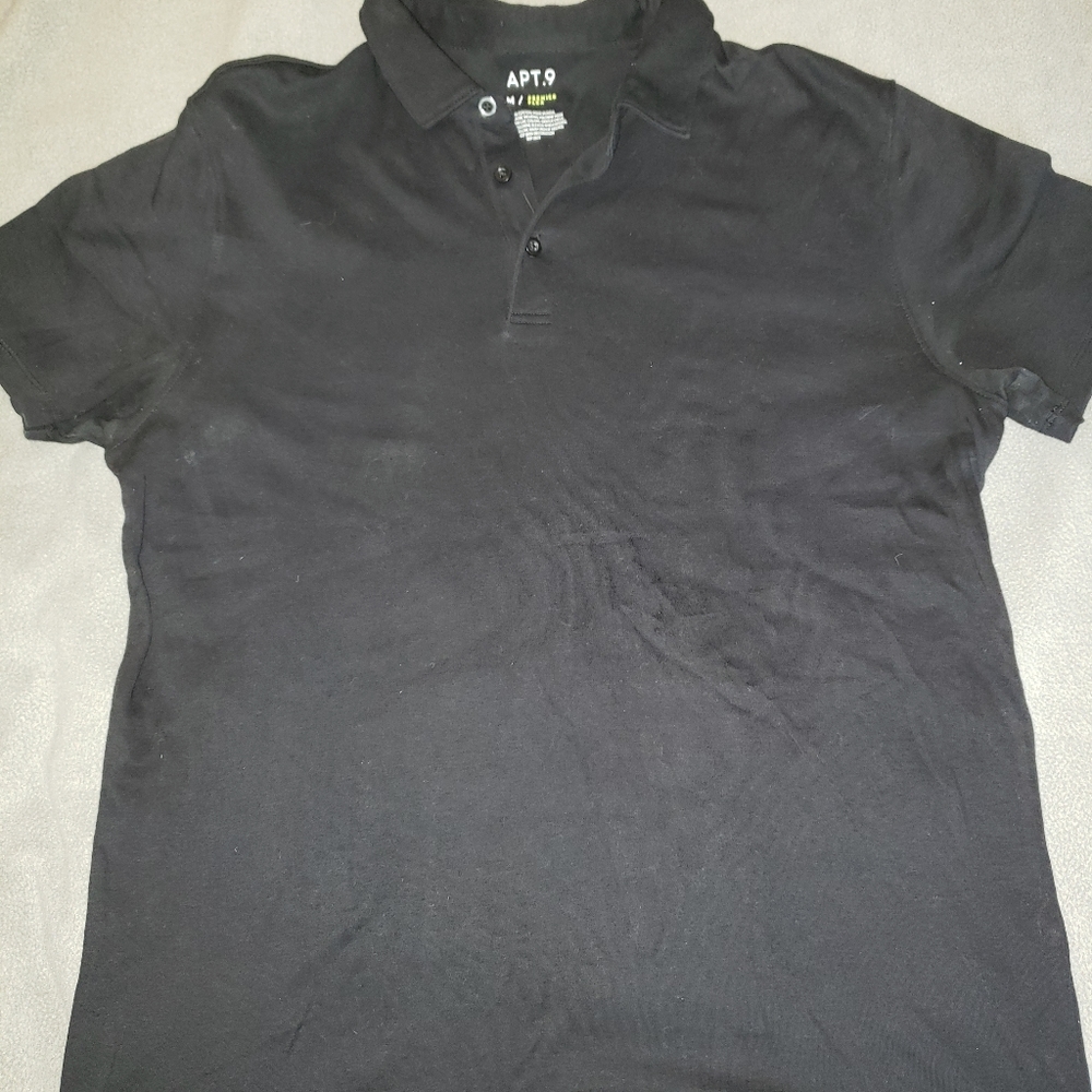 Apt.9 Men's Black Polo